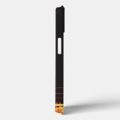 Technischer Halbtonhintergrund 2 Case-Mate iPhone Hülle (Rückseite / Rechts)