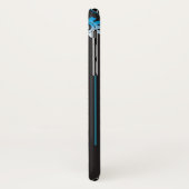 Technischer Halbtonhintergrund 3 Case-Mate iPhone Hülle (Hinten/Links)