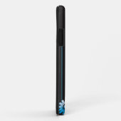 Technischer Halbtonhintergrund 3 Case-Mate iPhone Hülle (Hinten/Rechts)