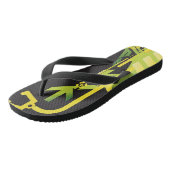 Technischer Halbtonhintergrund 4 Badesandalen (Schrägansicht)