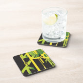 Technischer Halbtonhintergrund 4 Untersetzer (Rechte Seite)