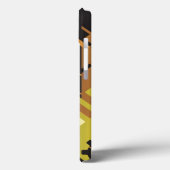 Technischer Halbtonhintergrund 5 Case-Mate iPhone Hülle (Rückseite / Links)