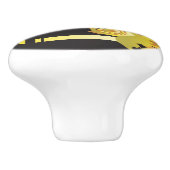 Technischer Halbtonhintergrund 5 Keramikknauf (Seitenansicht)