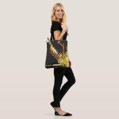 Technischer Halbtonhintergrund 5 Tasche (Am Model)