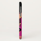 Technischer Halbtonhintergrund 7 Case-Mate iPhone Hülle (Hinten/Links)