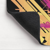 Technischer Halbtonhintergrund 7 Mousepad (Ecke)