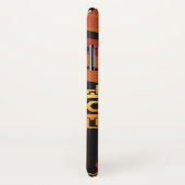 Technischer Halbtonhintergrund Case-Mate iPhone Hülle (Hinten/Rechts)