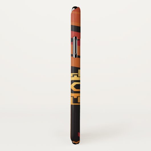 Technischer Halbtonhintergrund Case-Mate iPhone Hülle (Hinten/Rechts)