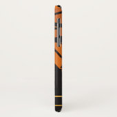 Technischer Halbtonhintergrund Case-Mate iPhone Hülle (Hinten/Links)