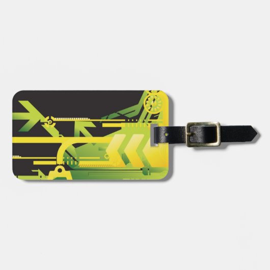 Technischer Hintergrund 4 Gepäckanhänger (Vorderseite horizontal)