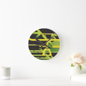 Technischer Hintergrund 4 Runde Wanduhr (Zuhause)