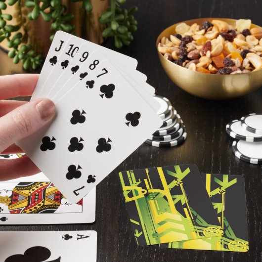 Technischer Hintergrund 4 Spielkarten (In Situ)