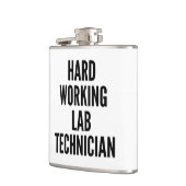 Technischer Labrador Flachmann (Links)