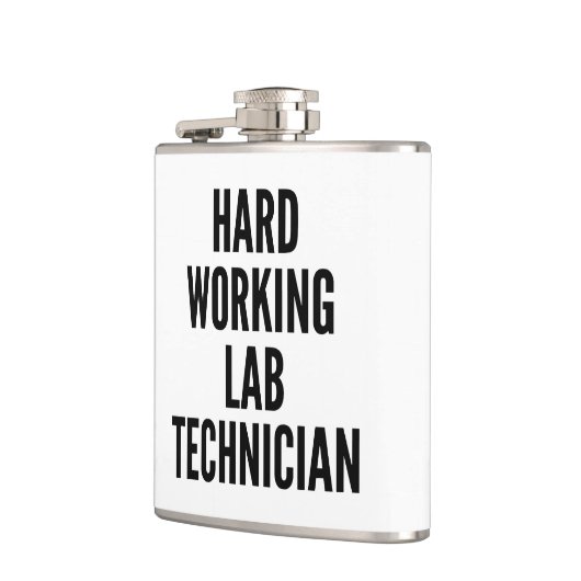 Technischer Labrador Flachmann (Links)