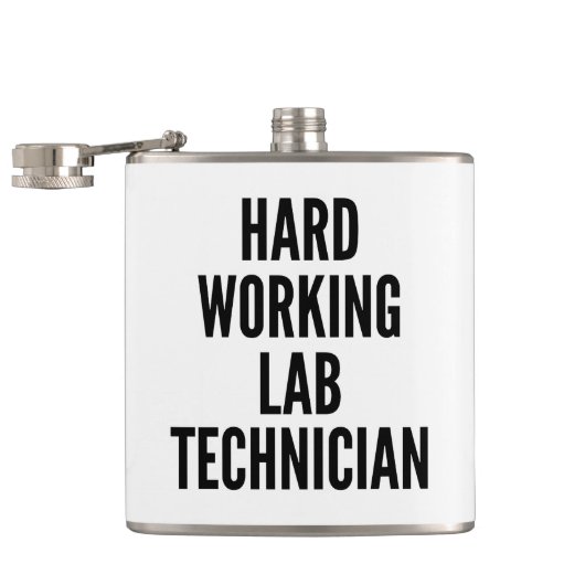 Technischer Labrador Flachmann (Geöffnet)