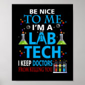 Technischer Labrador Poster (Vorne)