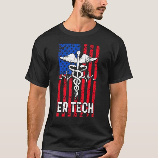 Technischer Notfallraum Tech 4 T-Shirt (Vorderseite)