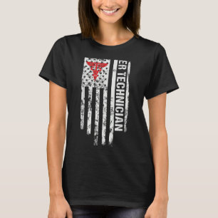 Technischer Notfalltechniker ER Tech Technologist T-Shirt
