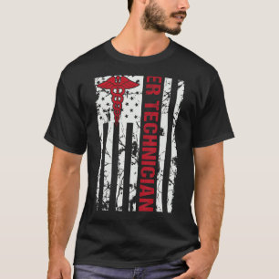 Technischer Notfalltechniker ER Tech Technologist T-Shirt