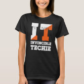 Technischer Programmierer der unüberwindbaren Tech T-Shirt (Vorderseite)