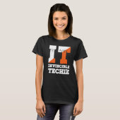 Technischer Programmierer der unüberwindbaren Tech T-Shirt (Vorne ganz)