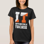 Technischer Programmierer der unüberwindbaren Tech T-Shirt (Vorderseite)