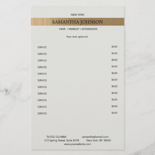 Technischer Rahmen Imitat Gold Flyer (Vorne)