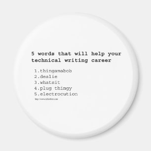 Technischer Redakteur Magnet