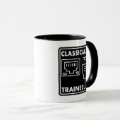 Technischer Retro für klassisch trainiertes Ethern Tasse (VorderseiteRechts)