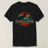 Technischer Schriftsteller Dinosaur T-Shirt (Design vorne)