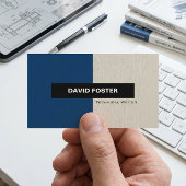 Technischer Schriftsteller - Einfach elegant Stilv Visitenkarte