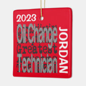 Technischer Sonderberater für Ölwechsel CUSTOM Keramikornament (Links)