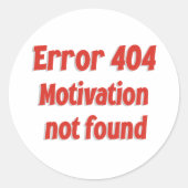 Technischer Spaß Runder Aufkleber (Vorderseite)