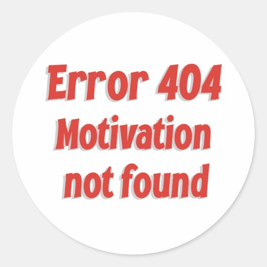 Technischer Spaß Runder Aufkleber (Vorderseite)