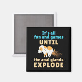 Technischer Spaß und Spiele bis Anal Glands explod Magnet (Vorderseite/Rückseite)