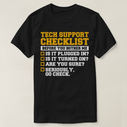 Technischer Spezialist für Informationstechnologie T-Shirt (Design vorne)