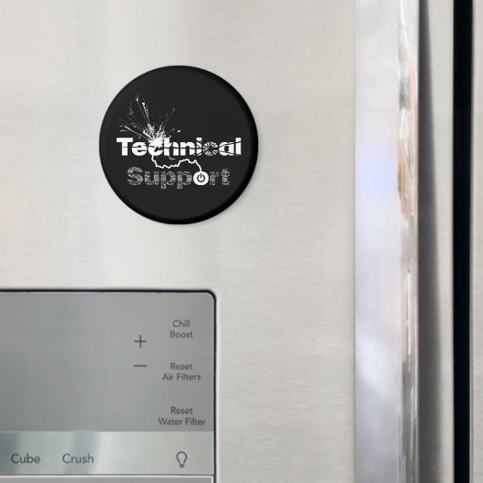 Technischer Support am schlechten Tag Magnet (In Situ (Kühlschrank))