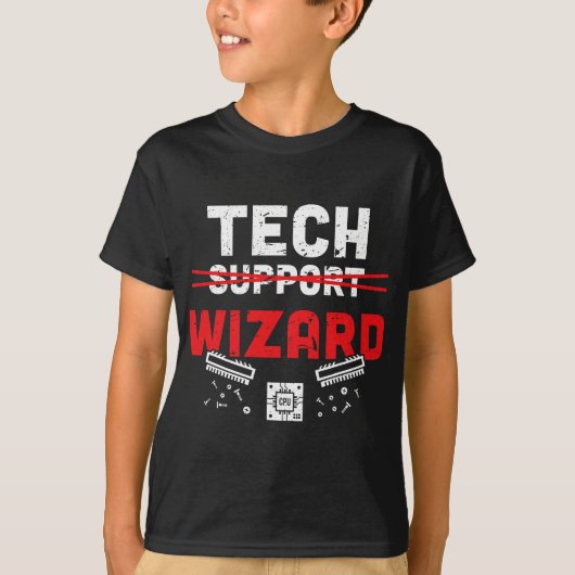 Technischer Support Assistent Helpdesk Men Compute T-Shirt (Vorderseite)