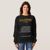 Technischer Support Definition IT-Tech-Assistent J Sweatshirt (Vorne ganz)