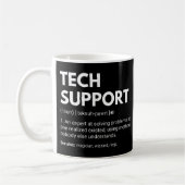 Technischer Support - Fantastische Arbeitsdefiniti Kaffeetasse (Links)