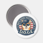 Technischer Support für das Weiße Haus Magnet (Vorderseite/Rückseite)