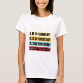 Technischer Support für Funny Information Technolo T-Shirt (Vorderseite)