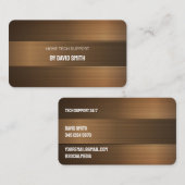 🔋 Technischer Support für Zuhause Visitenkarte (Vorne/Hinten)