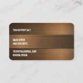 🔋 Technischer Support für Zuhause Visitenkarte (Rückseite)