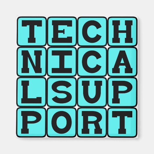 Technischer Support, gut mit Gadgets Magnet (Vorne)
