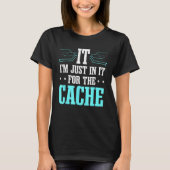 Technischer Support Help Desk IT Cache Call Center T-Shirt (Vorderseite)