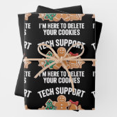 Technischer Support hier, um WeihnachtsWeihnachtsf Geschenkpapier Set (Beispiel)