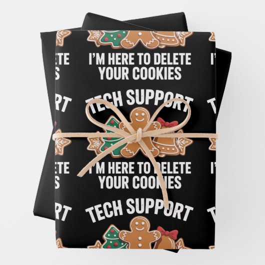 Technischer Support hier, um WeihnachtsWeihnachtsf Geschenkpapier Set (Beispiel)