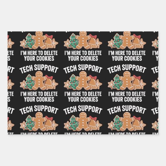 Technischer Support hier, um WeihnachtsWeihnachtsf Geschenkpapier Set (Vorderseite)