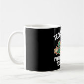 Technischer Support hier, um WeihnachtsWeihnachtsf Kaffeetasse (Links)